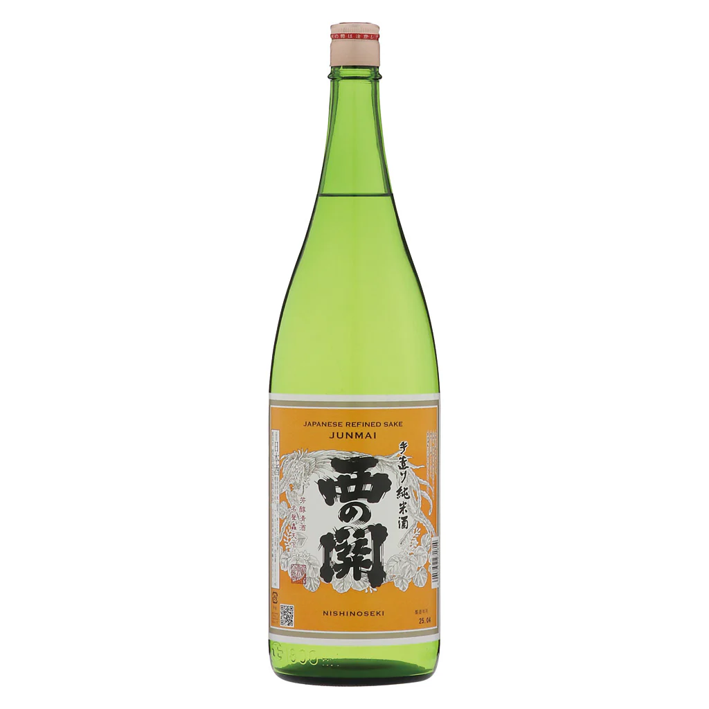 西の関 手造り純米酒 1800ml