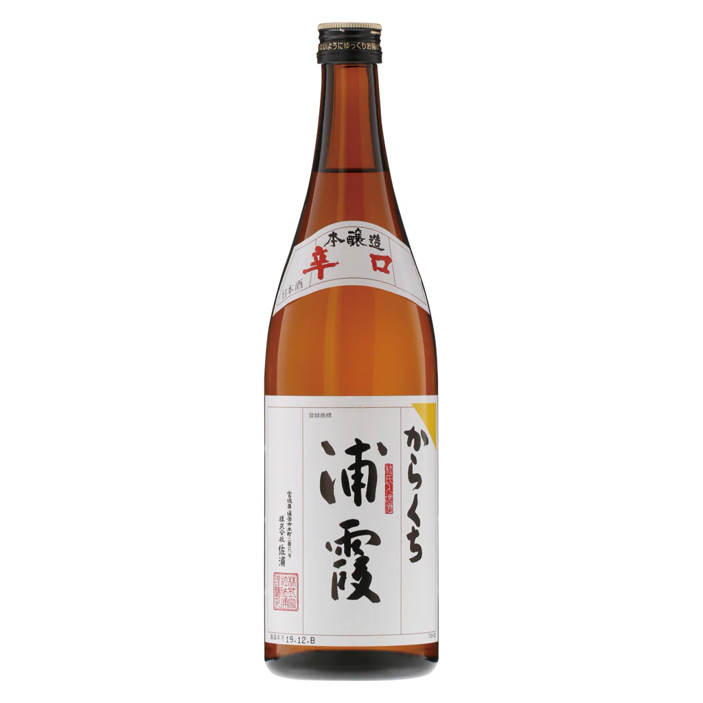浦霞 本醸造 からくち 720ml
